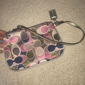 Coach wristlet barely used!